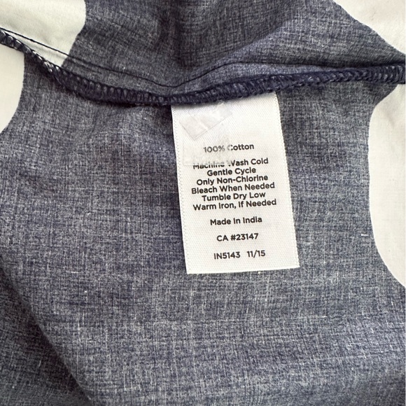 Navy/white Polka Dot Dress - Picture 5 of 5